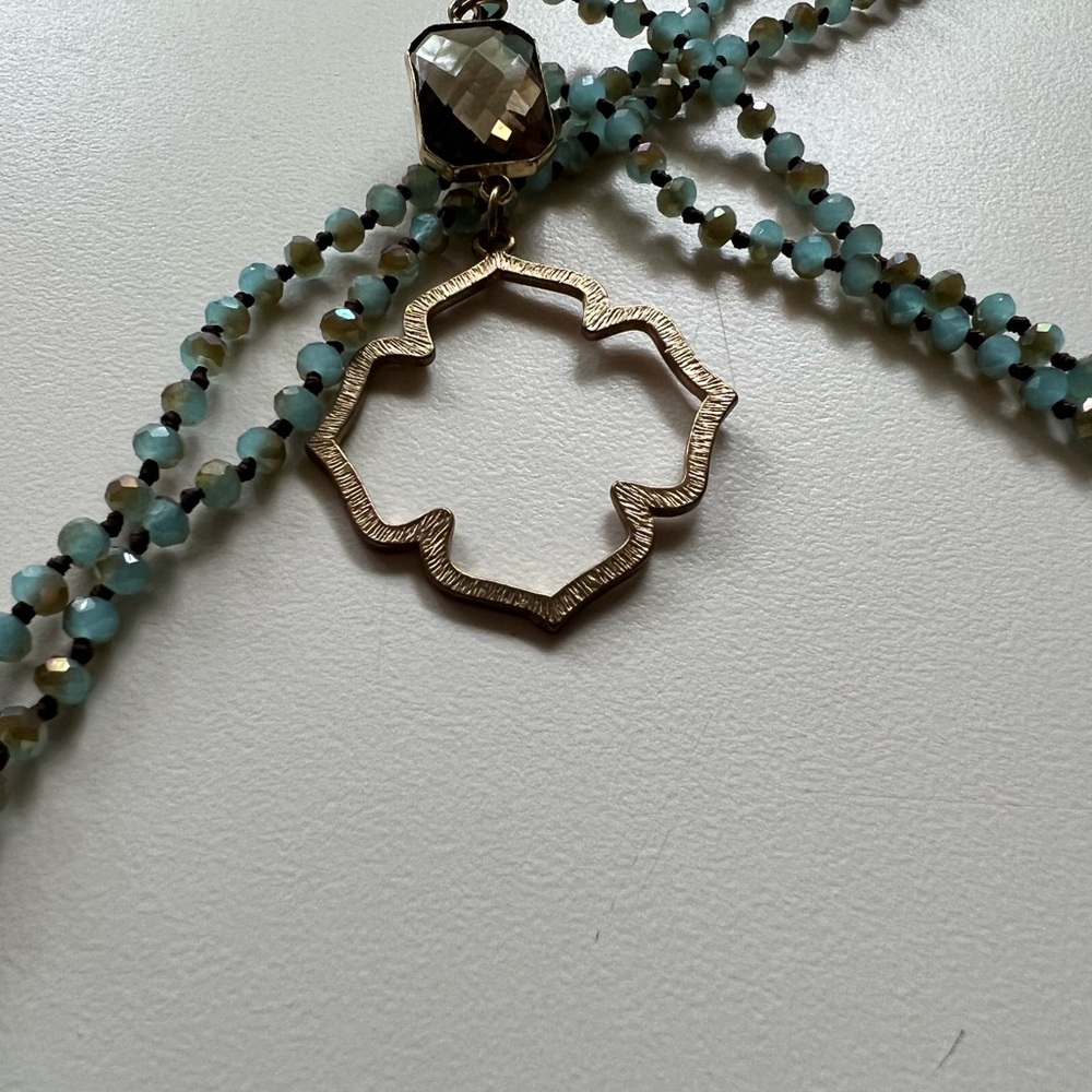 Bohemian Mini Beaded Necklace - Picture 3 of 3